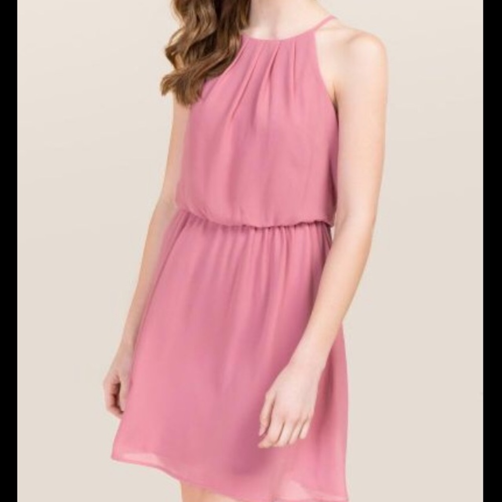 Lush Dress Size Small Blush Pink